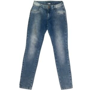 Maria Valentina Stretch Women's Jeans Light Wash Blue Size USA 26